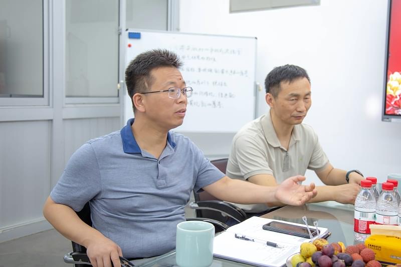 慈溪市副市長周高蒞臨寧波茄子视频在线免费观看壓縮機有限公司